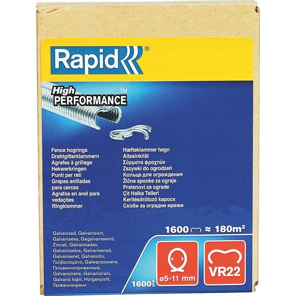 Rapid Nails "Rapid" No. 8/30 mm 1000 pcs