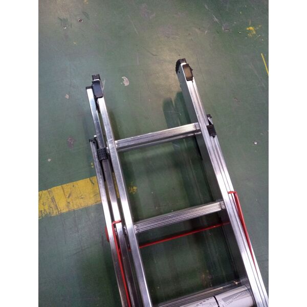Hailo HAILO S100 Hailo ProfiLOT ladder combinable aluminum / 2x9+1x8 steps 039309507