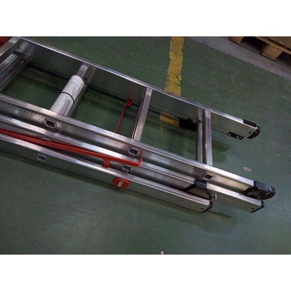 Hailo HAILO S100 Hailo ProfiLOT ladder combinable aluminum / 2x9+1x8 steps 039309507