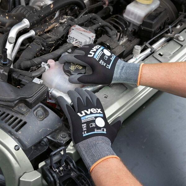 Uvex Gloves coated PU UVEX Phynomic XG, size 9.