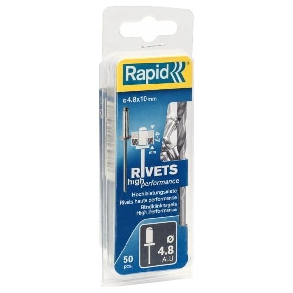 Rapid Rivets "Rapid" 4.8 x 10, 50 pcs.