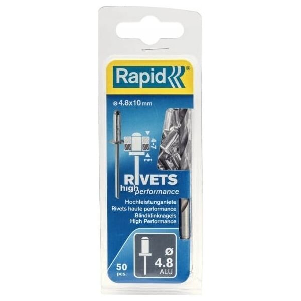 Rapid Rivets "Rapid" 4.8 x 10, 50 pcs.
