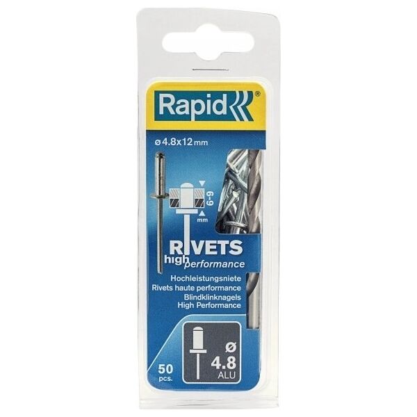 Rapid Rivets "Rapid" 4.8 x 12, 50 pcs.
