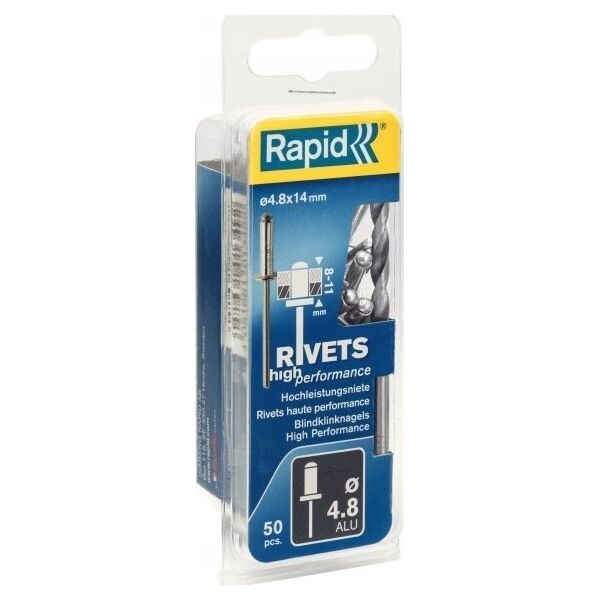 Rapid Rivets "Rapid" 4.8 x 14, 50 pcs.