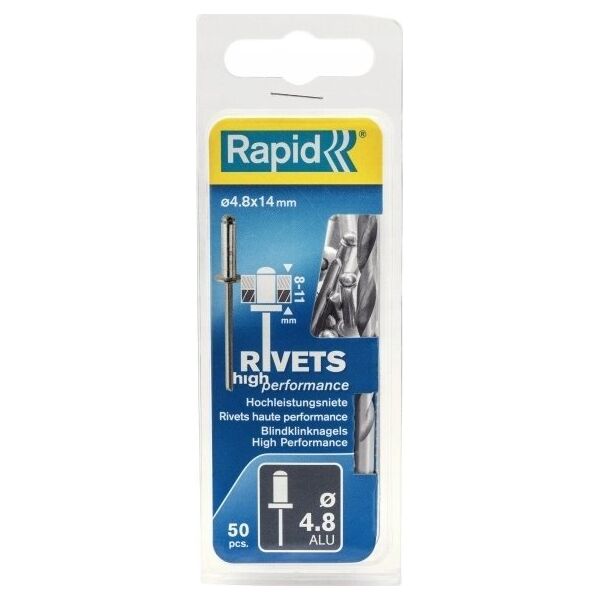 Rapid Rivets "Rapid" 4.8 x 14, 50 pcs.