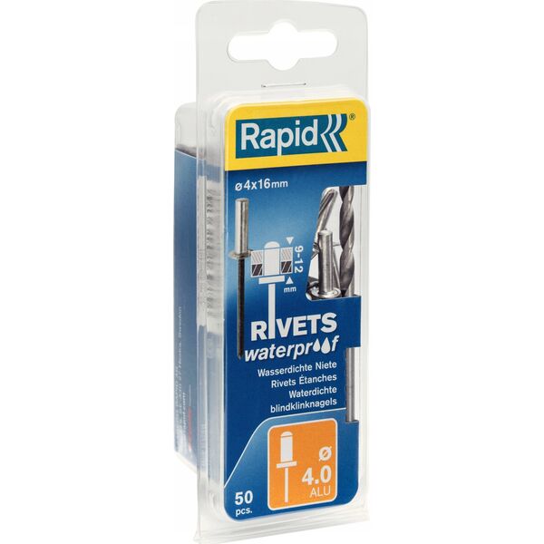 Rapid Rivets waterproof 4 x 16 mm, 50 pcs.