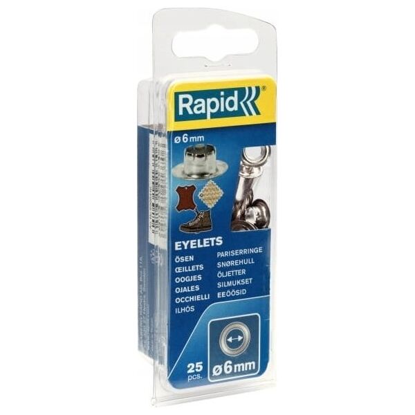 Rapid Ring rivets 6 mm + device, 25 pcs.
