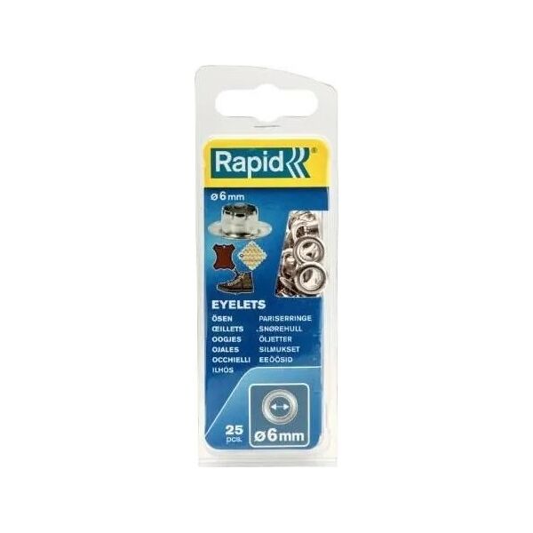 Rapid Ring rivets 6 mm + device, 25 pcs.