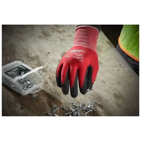 Milwaukee Winter gloves MILWAUKEE CUT level 1, 12 units. XL / 10