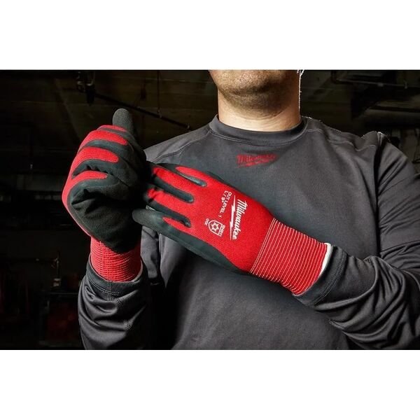 Milwaukee Winter gloves MILWAUKEE CUT level 1, 12 units. XL / 10