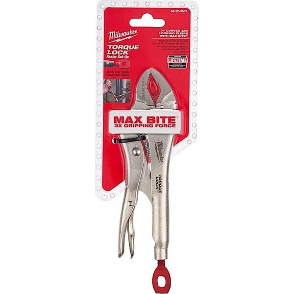 Milwaukee MILWAUKEE CLAMP PLIERS 175mm MAX BITE 7"
