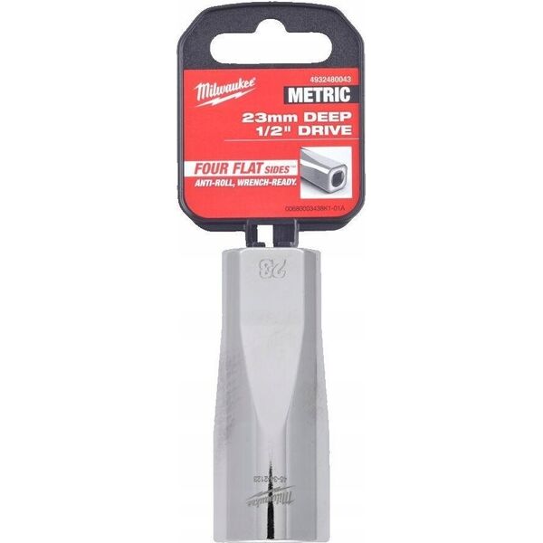 Milwaukee MILWAUKEE SOCKET 1/2" LONG 24mm