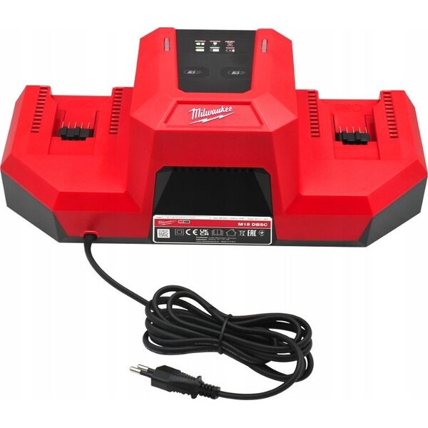 Ładowarka Milwaukee MILWAUKEE.M18DBSC CHARGER 2-SOCKET SUPER FAST CHARGING