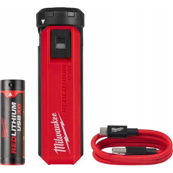 Milwaukee Kit L4 PPS-301 (battery L4 B3, charger, USB charging cable) Milwaukee