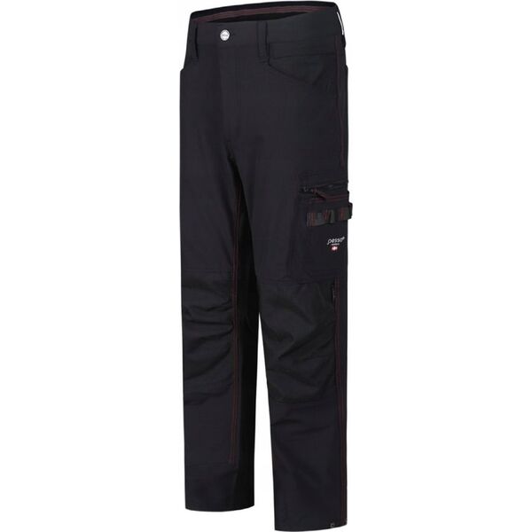 Pesso Work trousers STRETCH Mercury, black C48