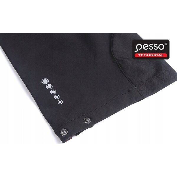 Pesso Work trousers STRETCH Mercury, black C48