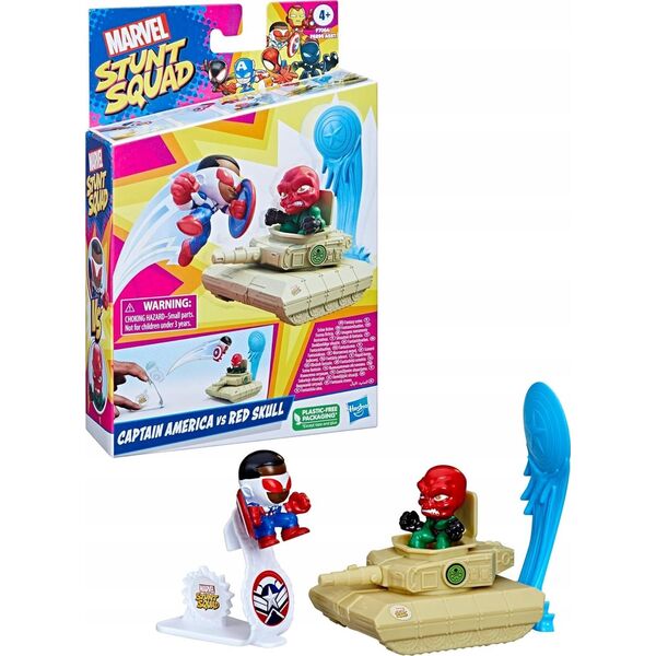 Figurka Marvel MARVEL Stunt Squad Playset Hero Vs Villain