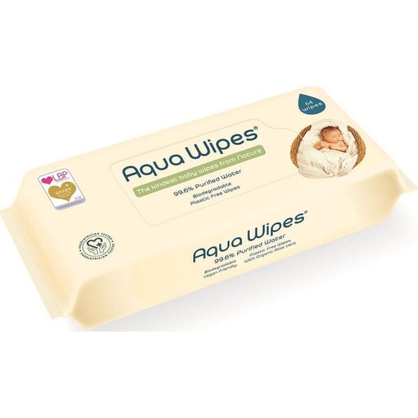 Luna AQUA WIPES baby wipes 4x64 pcs. AQW64F4B