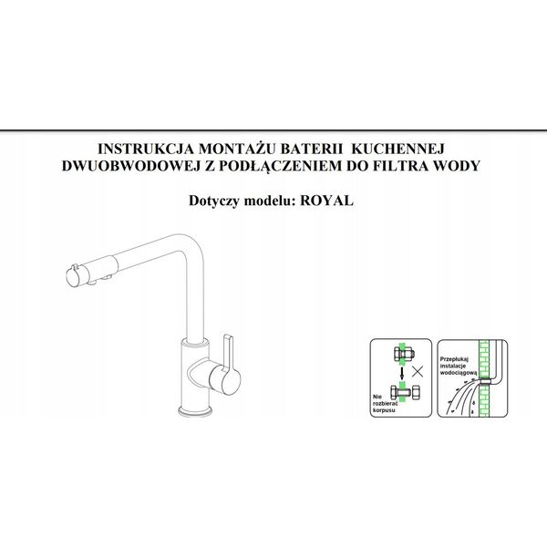 Bateria kuchenna Blue Water Mixer Blue Water Royal nerud.pl.