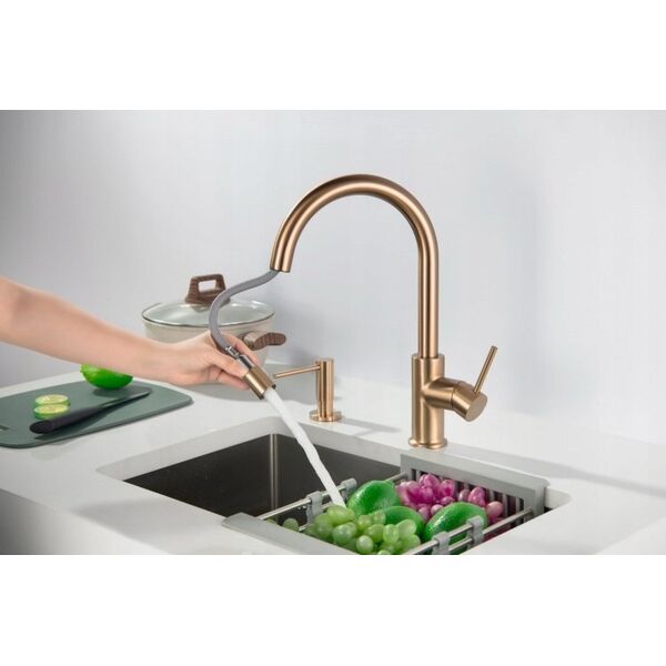Bateria kuchenna Blue Water Mixer BLUE WATER Plaza copper sp.