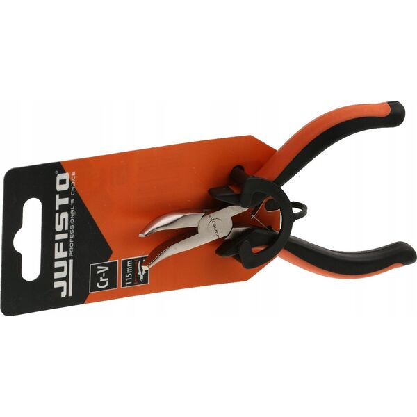 Jufisto Extended curved pliers, 115 mm