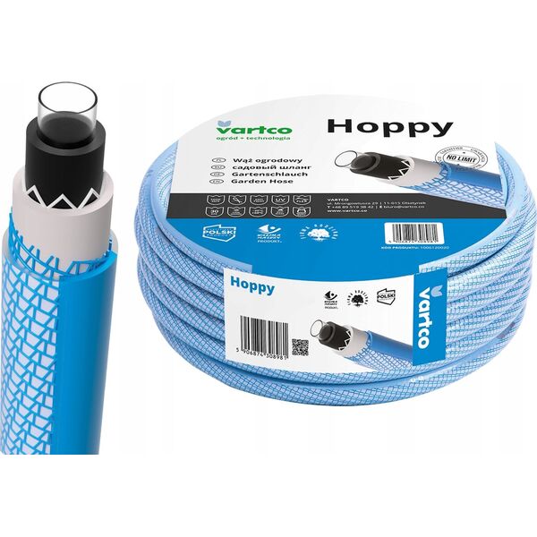 Vartco Garden hose 3/4" 50m 6-ply HOPPY TFS Vartco HOPPY TFS 1006340050