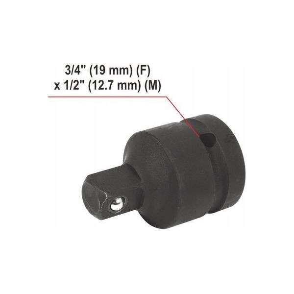 Yato YT. IMPACT WRENCH 18V 3/4" 1700Nm WITHOUT BATTERY AND CHARGING.