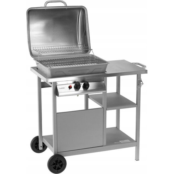Toya LUND GAS GRILL 2 BURNERS 5.5KW S/S