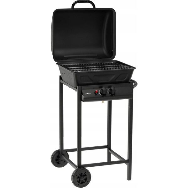 Toya LUND GAS GRILL 2 BURNERS 5.5KW BLACK