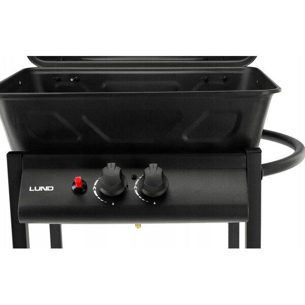 Toya LUND GAS GRILL 2 BURNERS 5.5KW BLACK