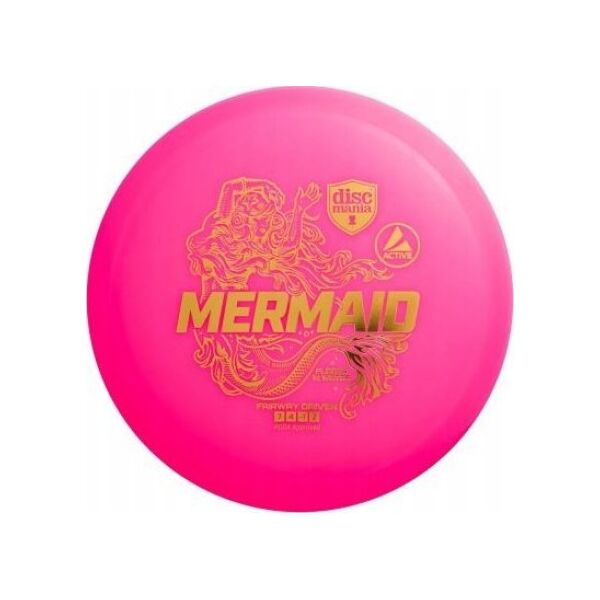 Discmania Discgolf DISCMANIA Fairway Driver MERMAID flofts in wate Pink 7/4/-1/2