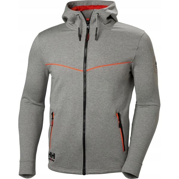 Helly Hansen Jumper HELLY HANSEN Chelsea Evolution Hood, gray 2XL