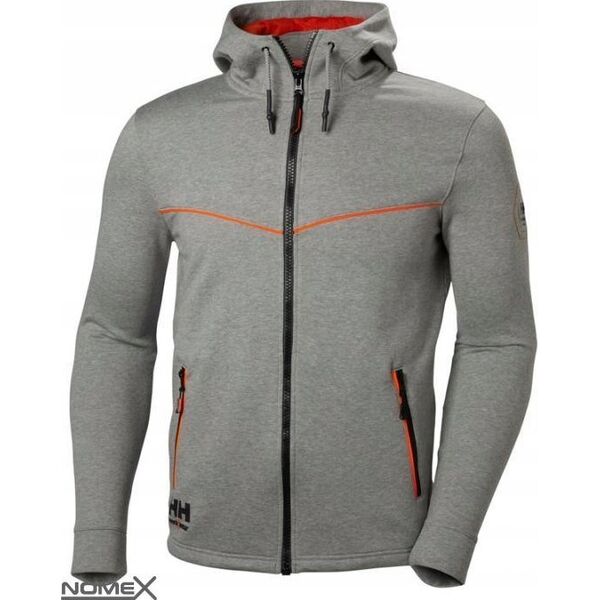 Helly Hansen Jumper HELLY HANSEN Chelsea Evolution Hood, gray M