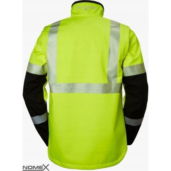 Kurtka męska Helly Hansen Reflective jacket HELLY HANSEN ICU Softshell, yellow L