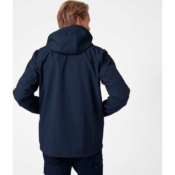 Kurtka męska Helly Hansen Jacket HELLY HANSEN Kensington Softshell, blue 4XL