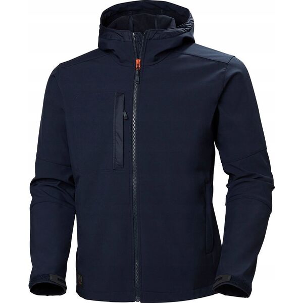 Kurtka męska Helly Hansen Jacket HELLY HANSEN Kensington Softshell, blue 4XL