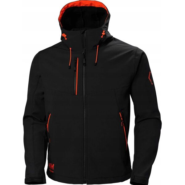 Kurtka męska Helly Hansen Jacket HELLY HANSEN Chelsea Evolution, black 2XL