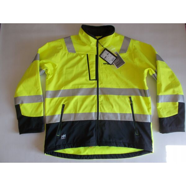 Kurtka męska Helly Hansen Reflective jacket HELLY HANSEN Alna 2.0 Softshell, yellow 3XL