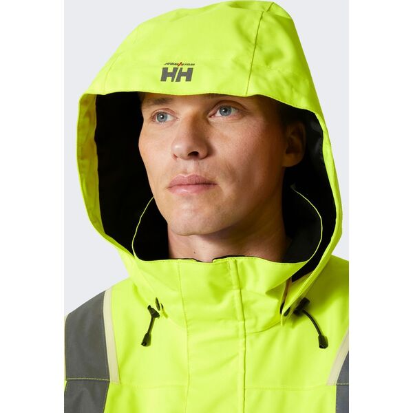 Kurtka męska Helly Hansen Reflective jacket HELLY HANSEN UC-ME Shell Jacket, yellow 2XL