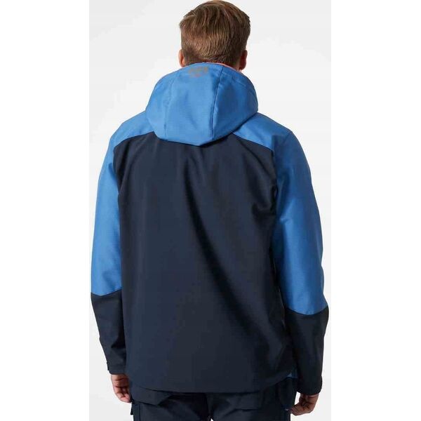 Kurtka męska Helly Hansen Jacket HELLY HANSEN Oxford Softshell, light blue XL