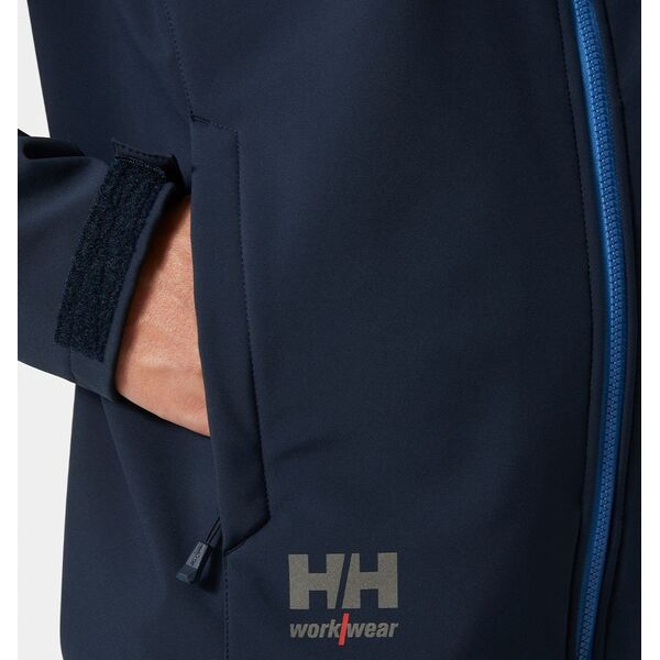 Kurtka męska Helly Hansen Jacket HELLY HANSEN Oxford Softshell, light blue M