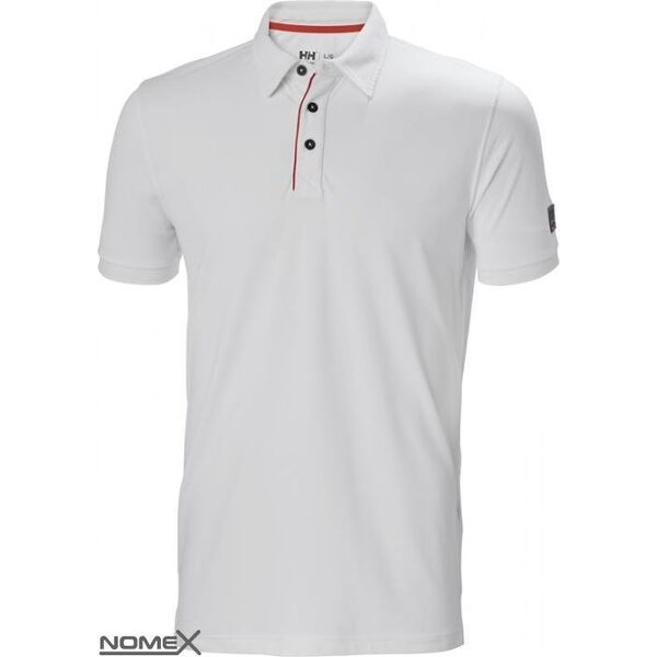 Helly Hansen T-shirt HELLY HANSEN Kensington Tech Polo, white L
