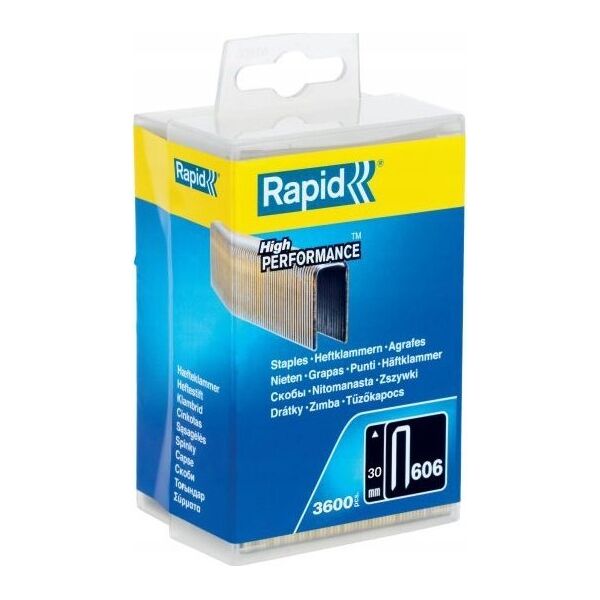 Rapid Staples "Rapid" 606/30, 3600 pcs. plastic p.