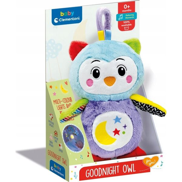 Clementoni TOY GOODNIGHT OWL WITH SOUND 17801