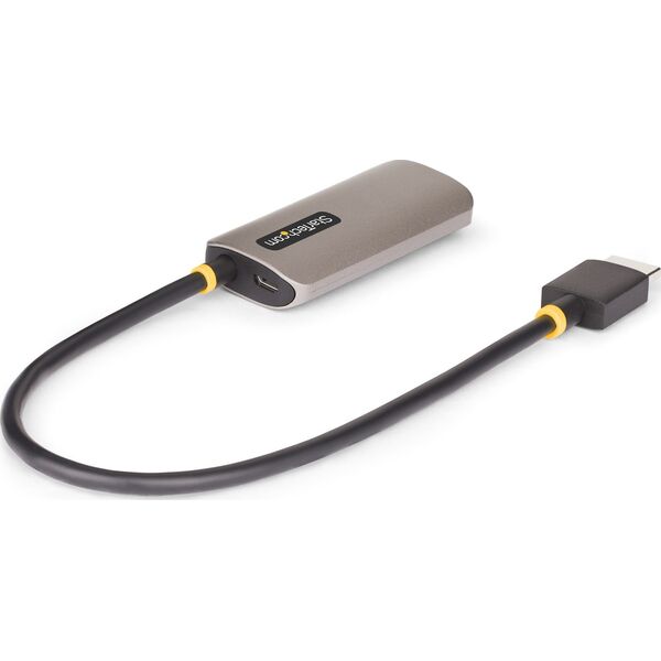 Adapter AV StarTech StarTech 148B-HDMI-DP-8K adapter kablowy 0,3 m HDMI Typu A (Standard) DisplayPort Czarny, Srebrny