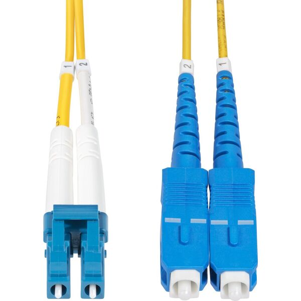 StarTech StarTech SMLCSC-OS2-2M kabel InfiniBand / światłowodowy LC SC Żółty