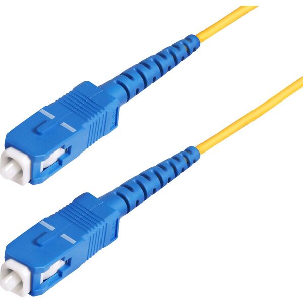 StarTech StarTech SPSMSCSC-OS2-100M kabel InfiniBand / światłowodowy SC SC/UPC Żółty