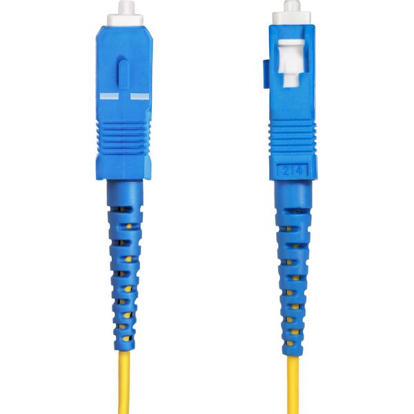 StarTech StarTech SPSMSCSC-OS2-100M kabel InfiniBand / światłowodowy SC SC/UPC Żółty
