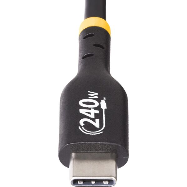 Kabel USB StarTech USB-C - USB-C 1 m Czarny (USB2EPR1M)