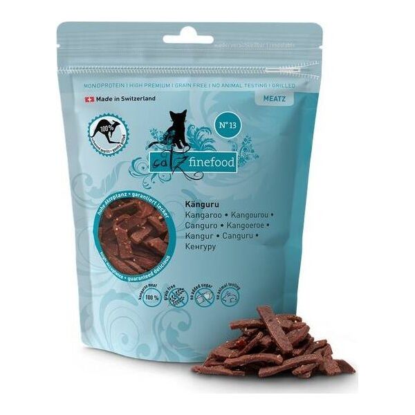 Catz Finefood Catz Finefood Monoproteinowy Kangur Przysmak Dla Kota 45g
